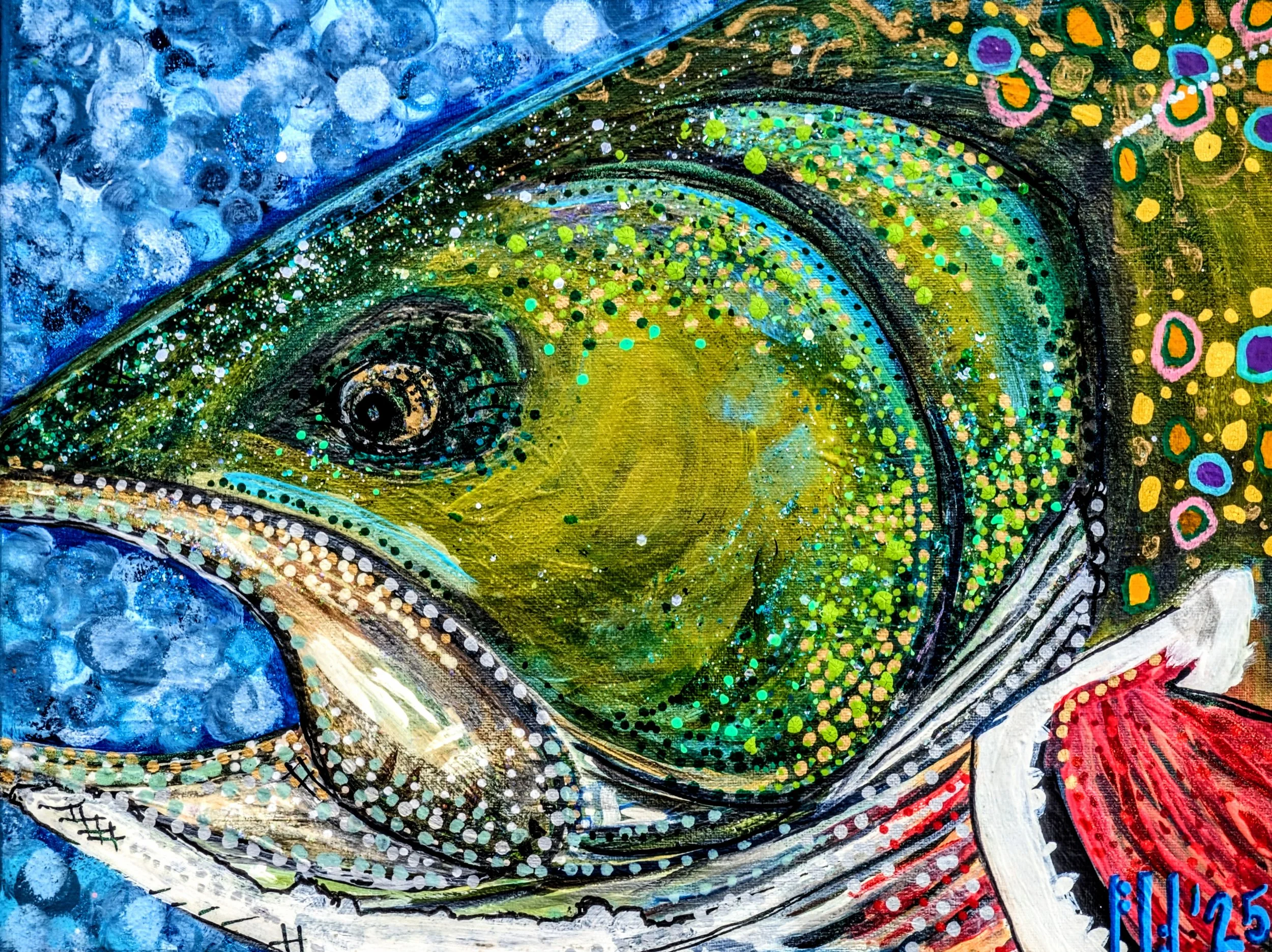 Electro Trout - 12x16 - michael williams - Sept 2025.jpg
