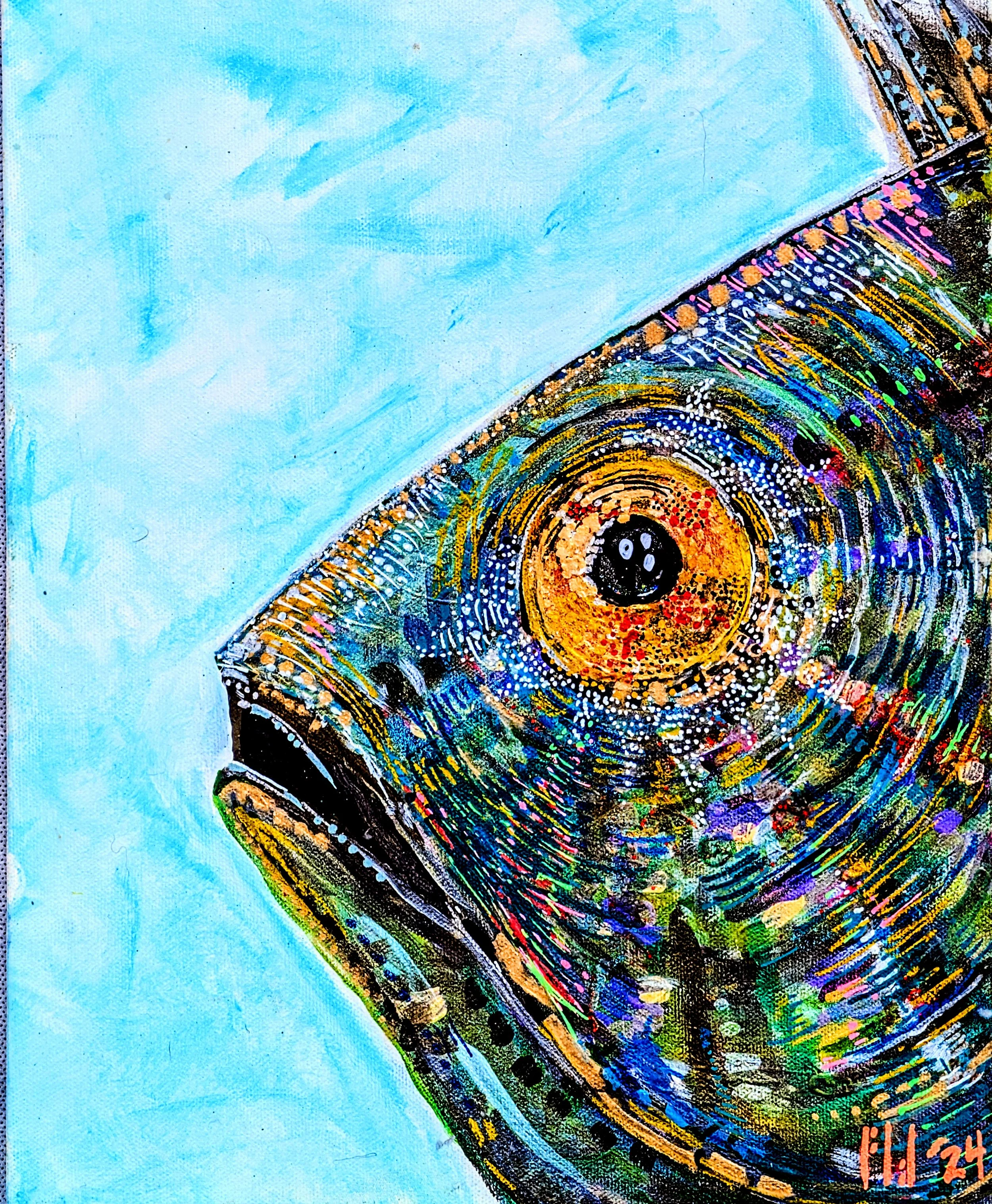 Water Ewe Lookin' @ - 12x16 - michael williams - Sept 2025.jpg