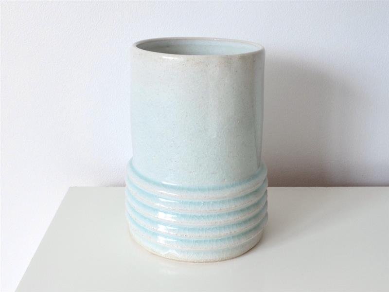 Textured large vase