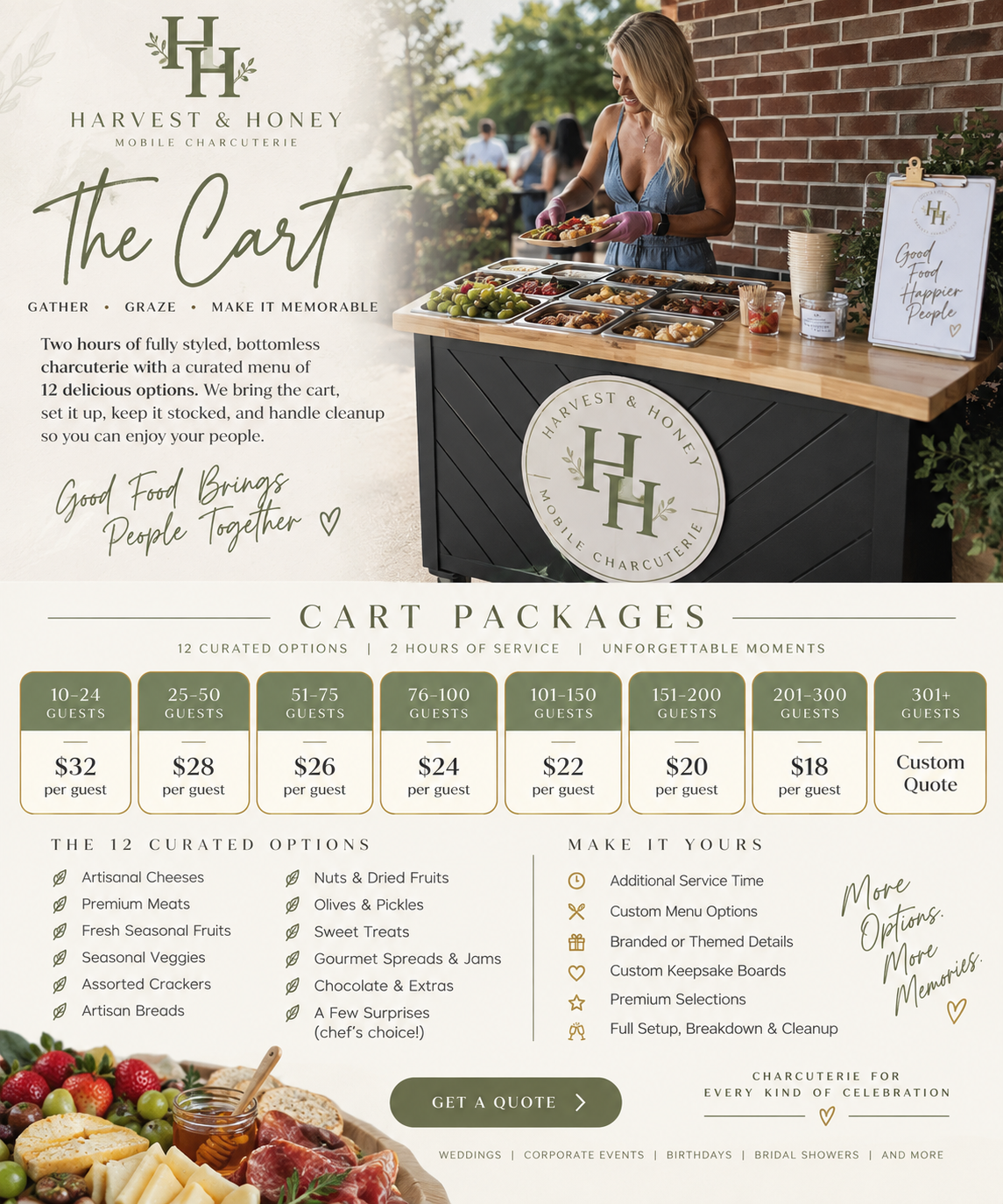 The Harvest & Honey Cart