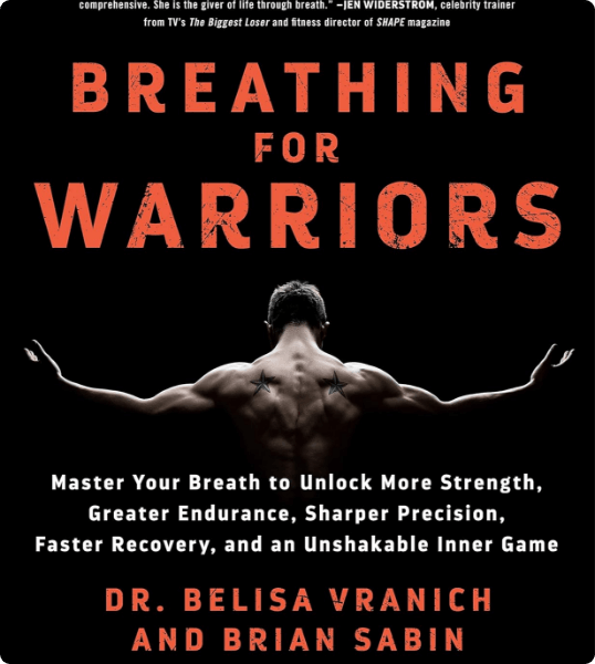 Book cover: Breathing for Warriors by Belisa Vranich