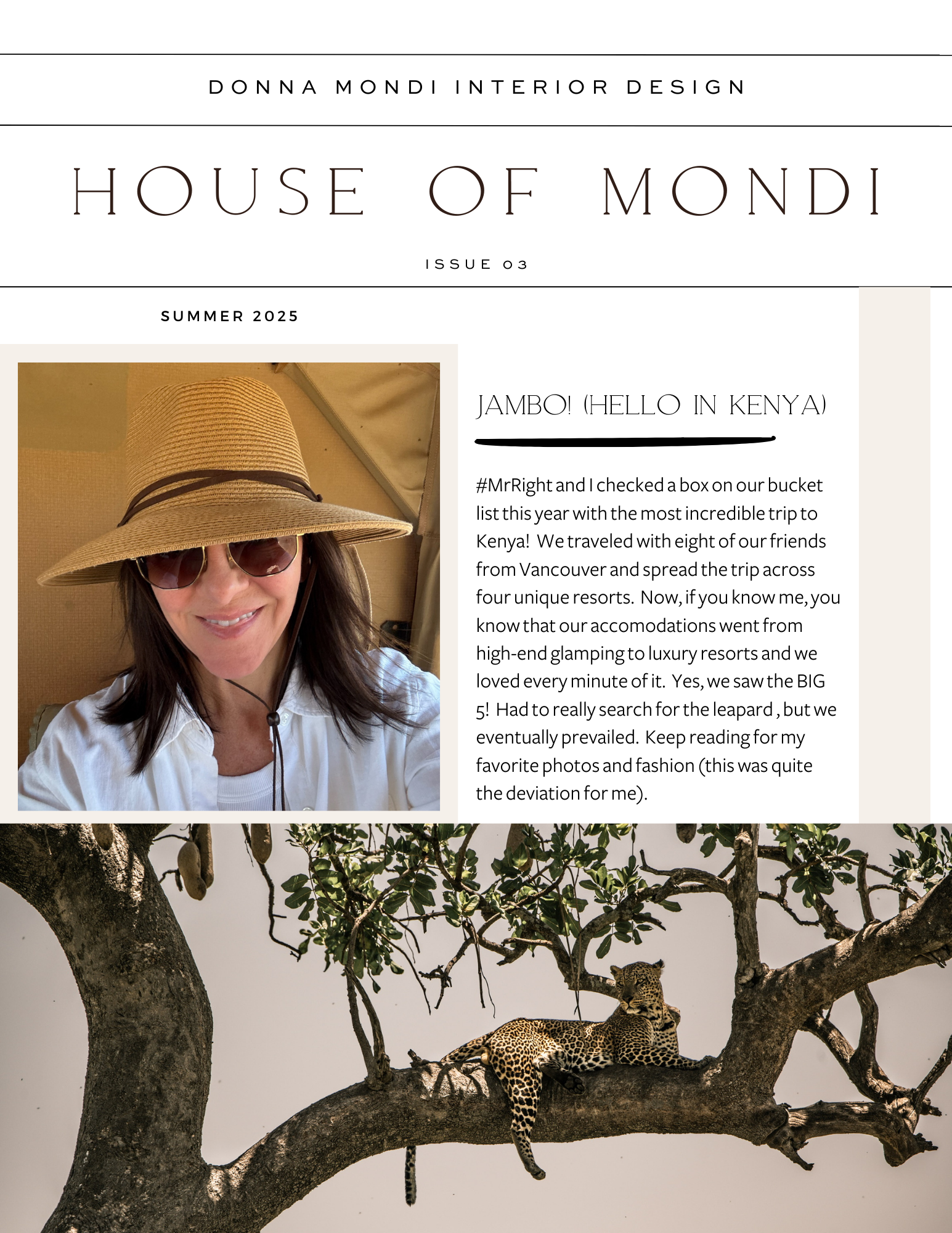 SPRING NEWSLETTER | EDITION 03