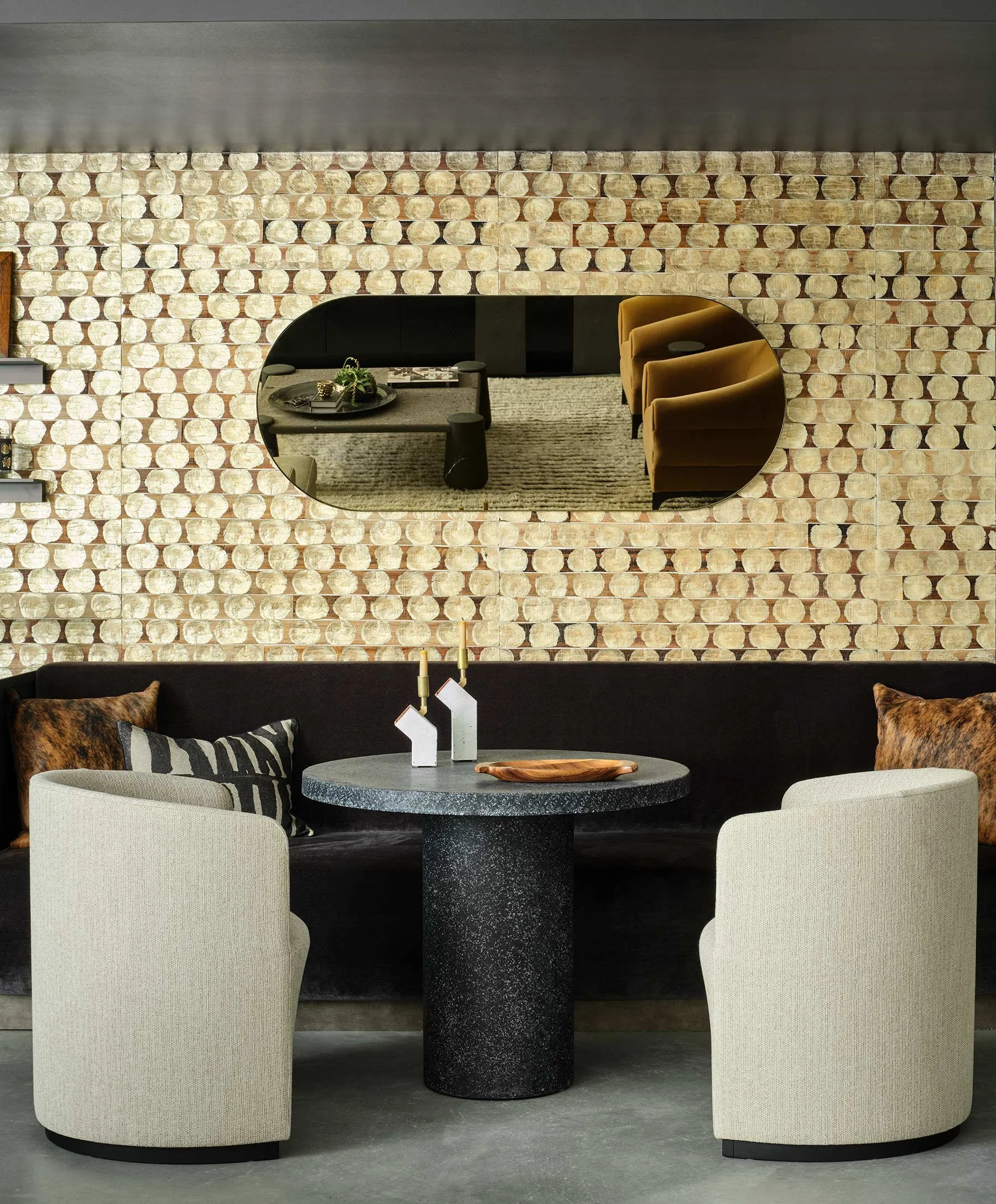 Mondi, Luxury, Chicago, Illinois, Denver, Colorado, Residential Interior Design, Interior Designer, Design Firm, Renovation, Modern, New Construction, Cherry Creek, Warm Palette, Earth Tones, Neutrals, Breakfast Nook, Banquette