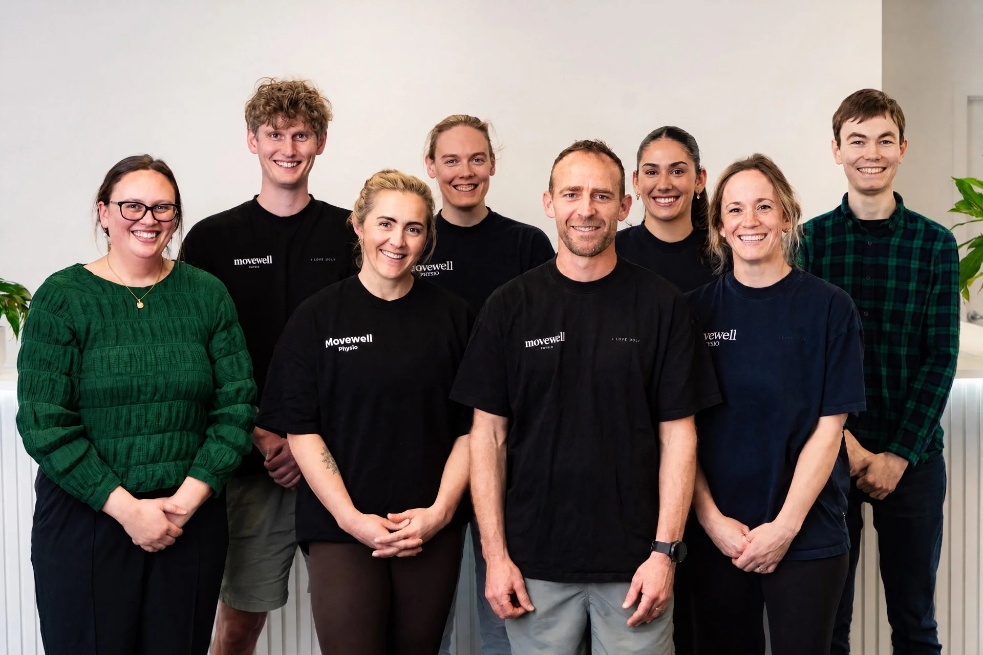 Full staff team at Movewell Physio