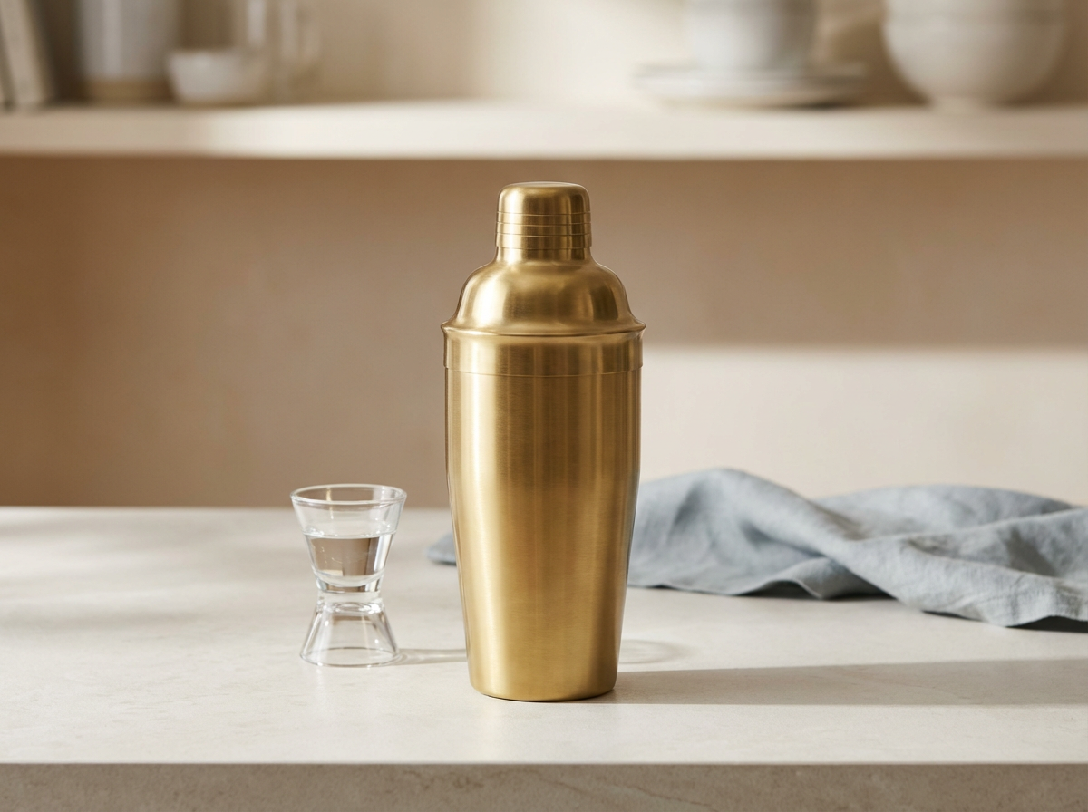 Brass Cocktail Shaker