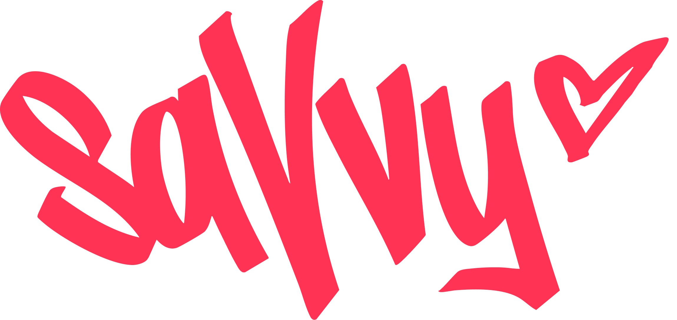 Hand-drawn red text reading