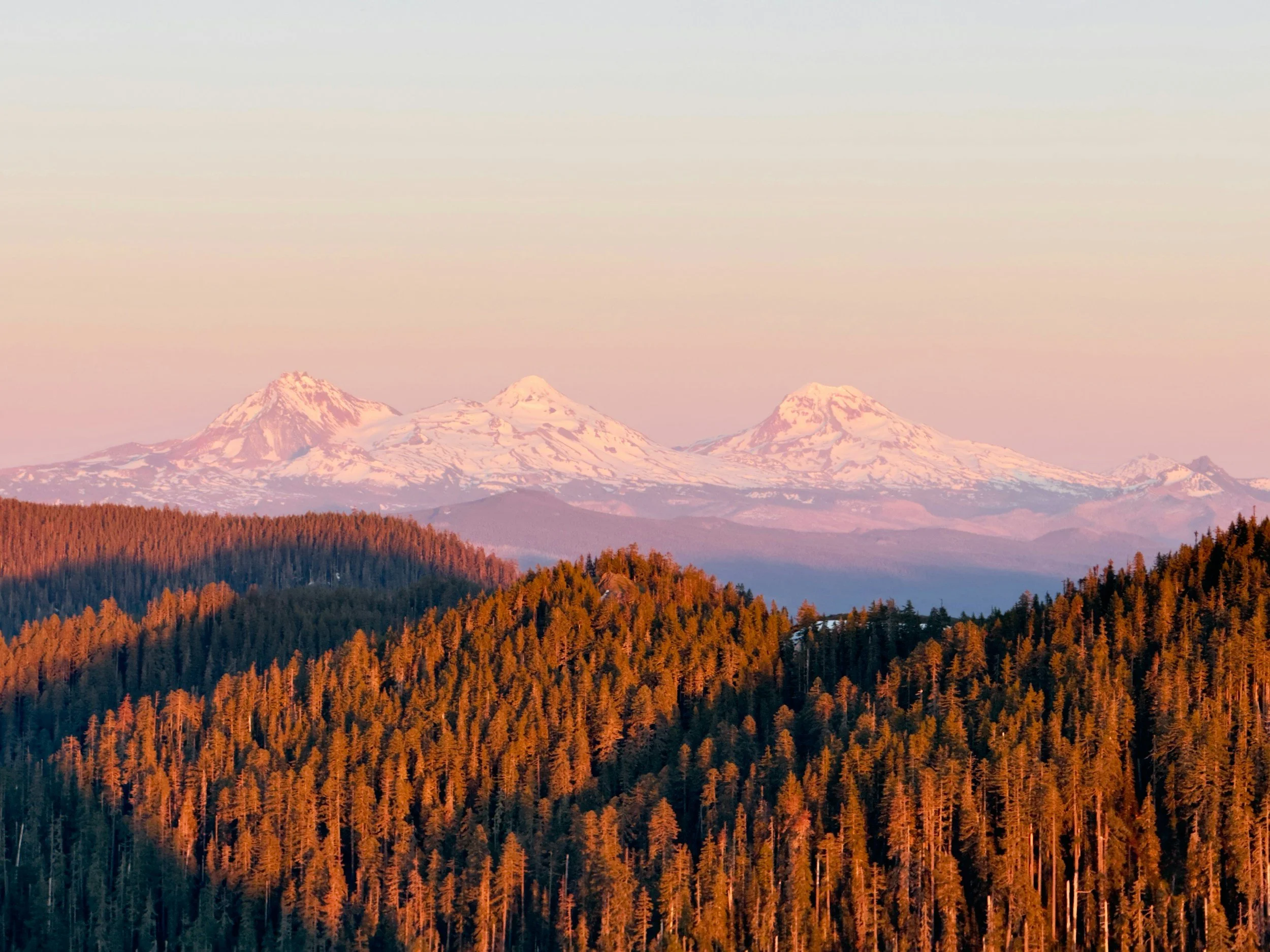 Oregon Mountain Sunset