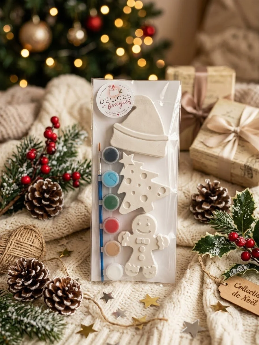 Plâtre à peindre - Fêtes de Noel