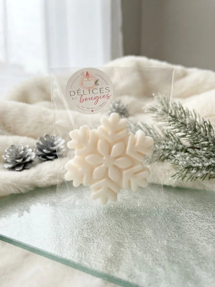 Savon flocon à la vanille