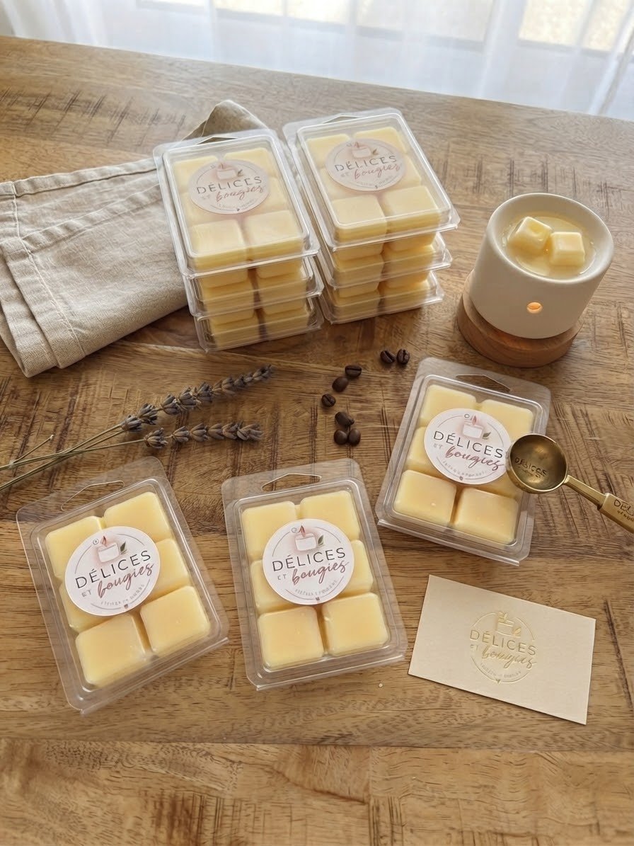 Pastille de cire à la mangue