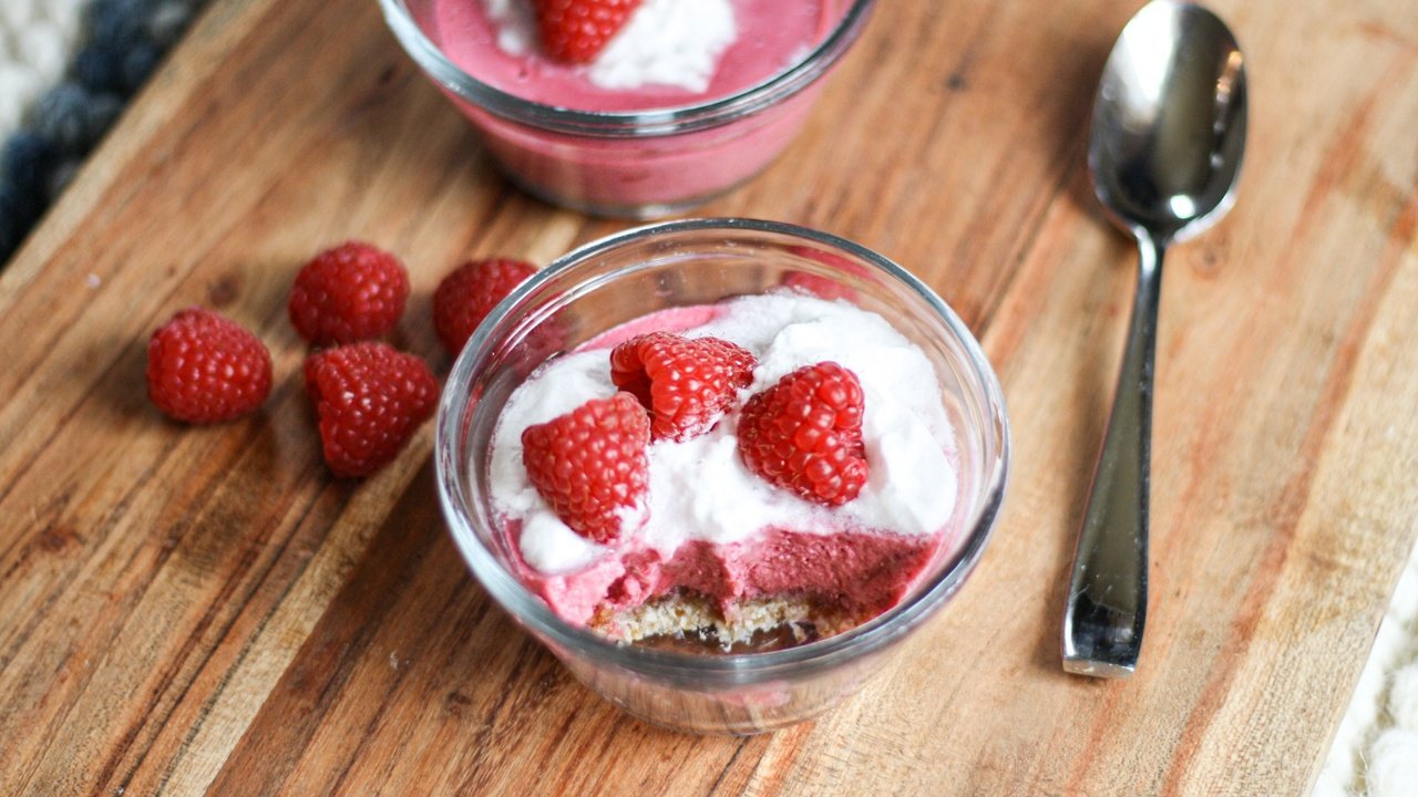 Raspberry Cream Pie