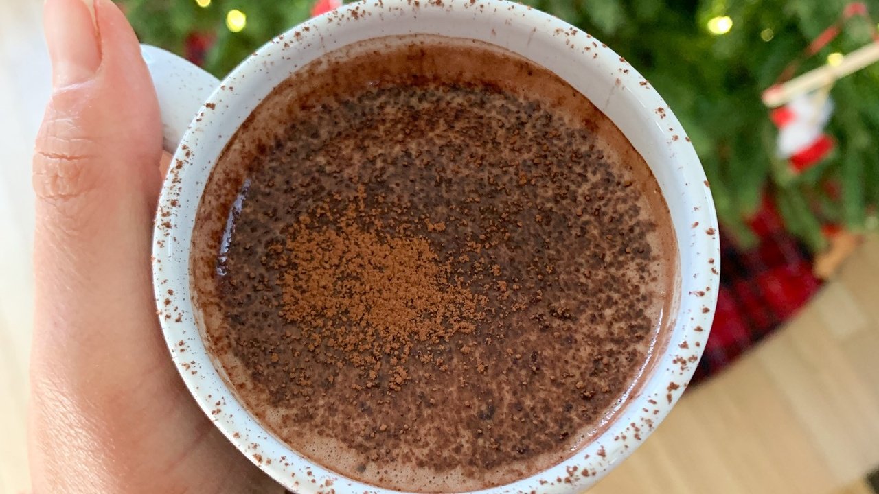 Bone Broth Peppermint Hot Chocolate