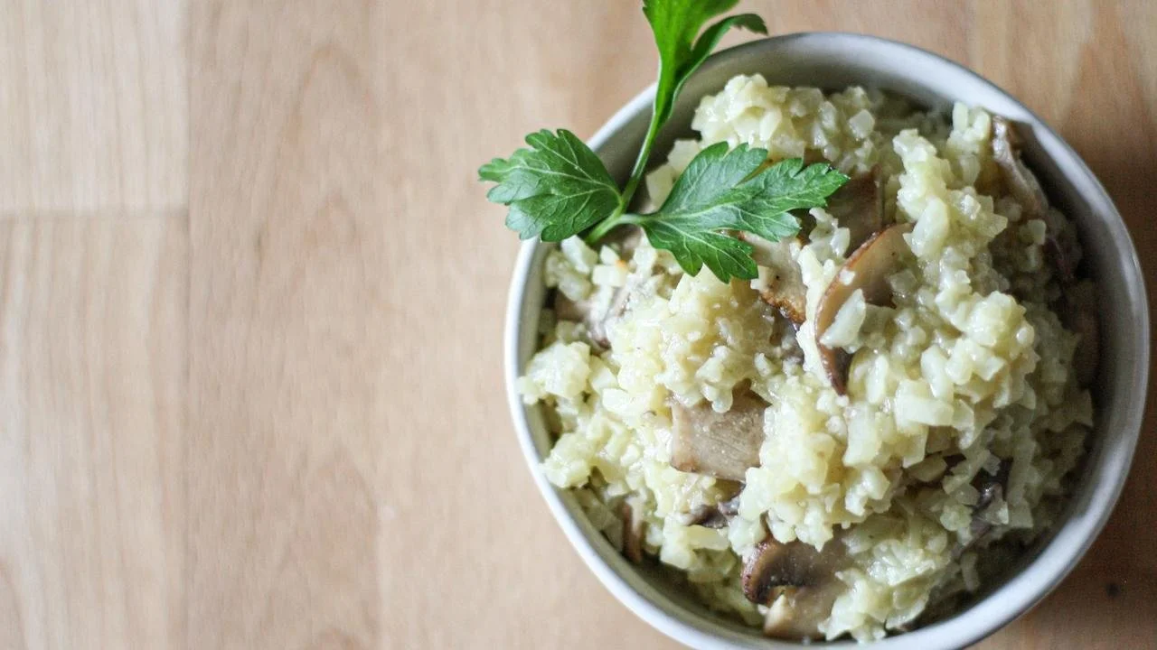 Cauliflower Rice Risotto