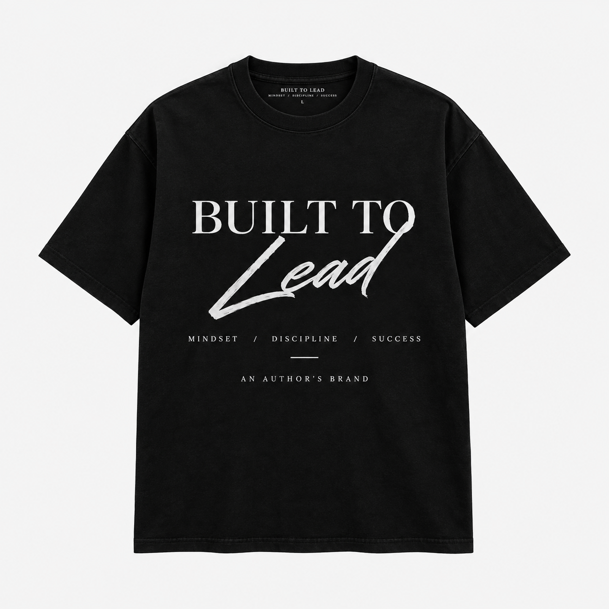 Black Support Tee