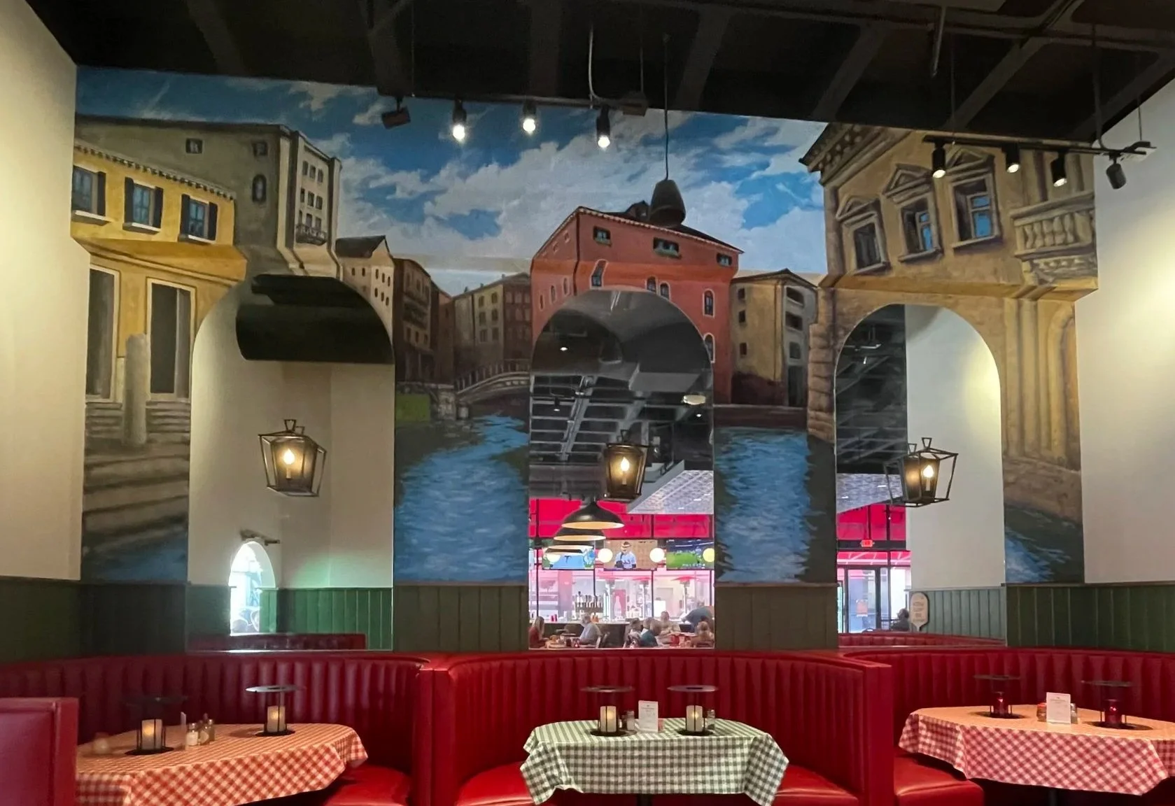 An image of Davenports mural