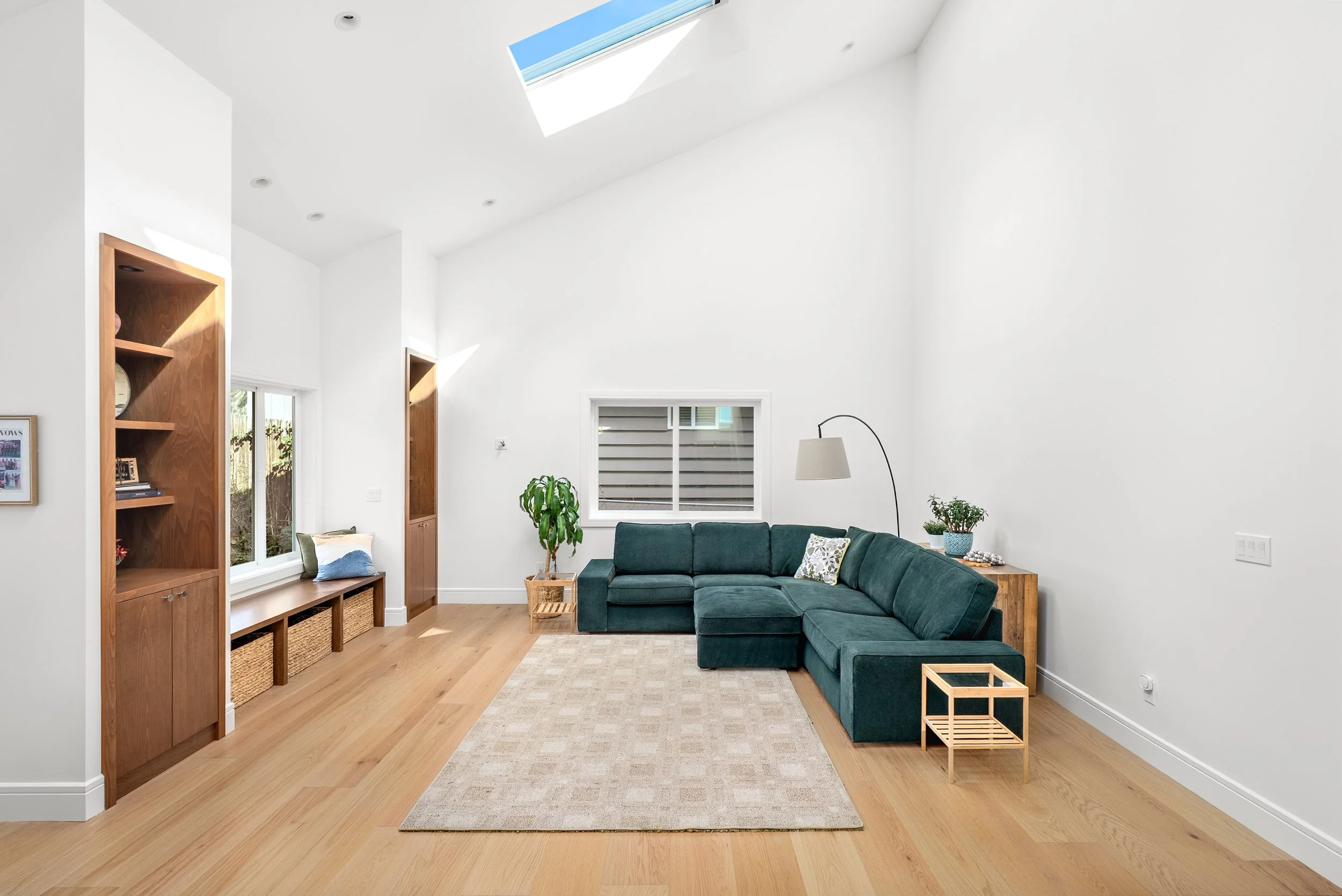 Shoreline Addition Living Room interior.