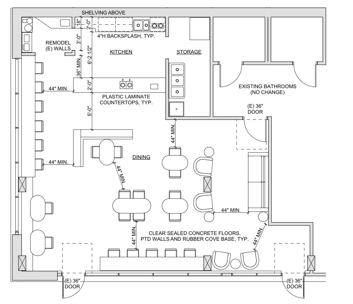 Rainier Beach floor plan.