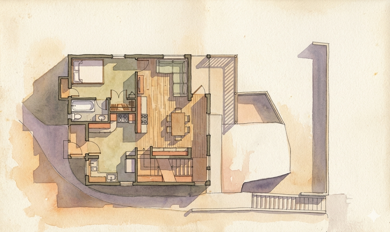Rainier Beach main floor plan