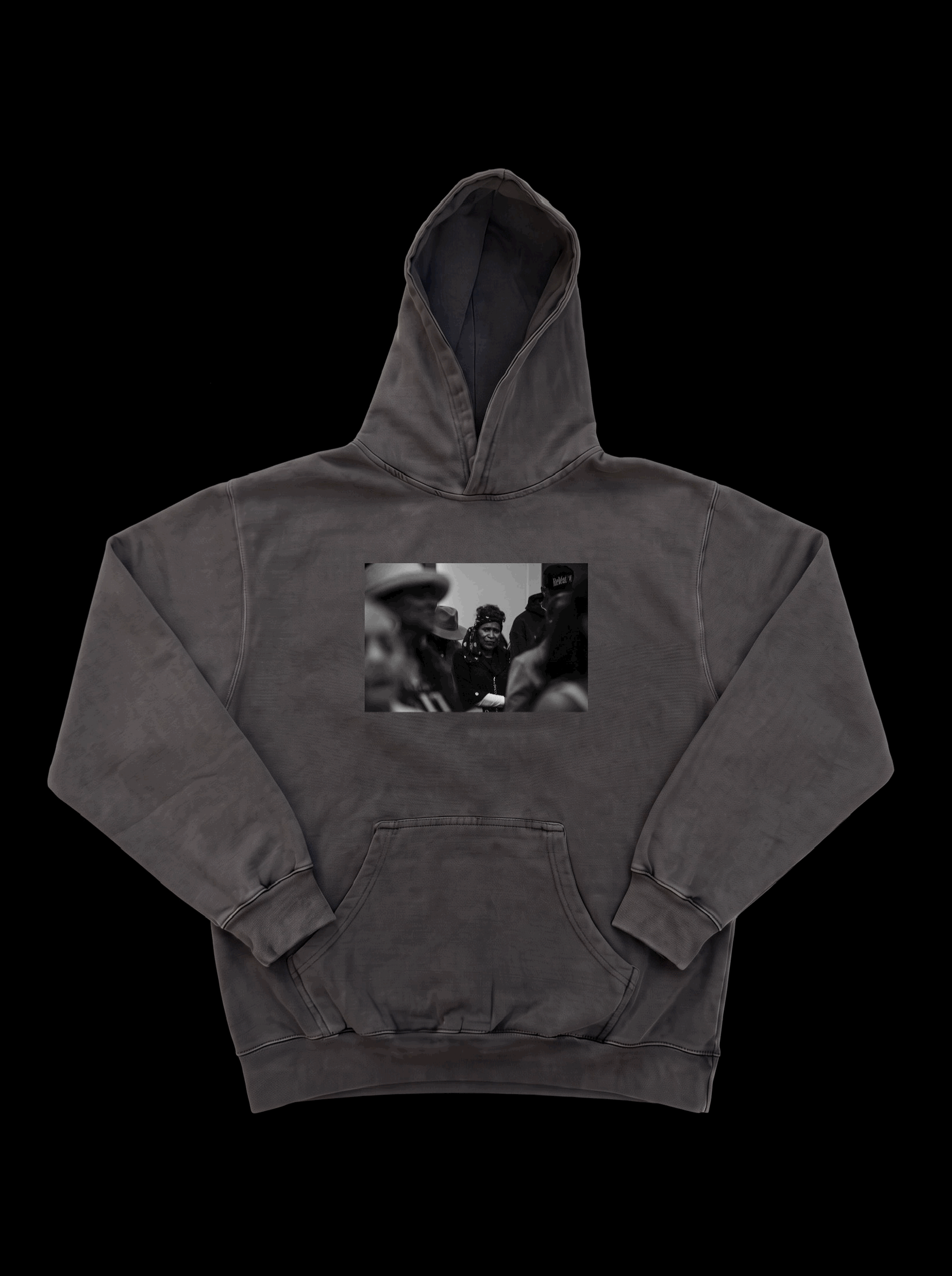 Distressed "Auntie" Hoodie