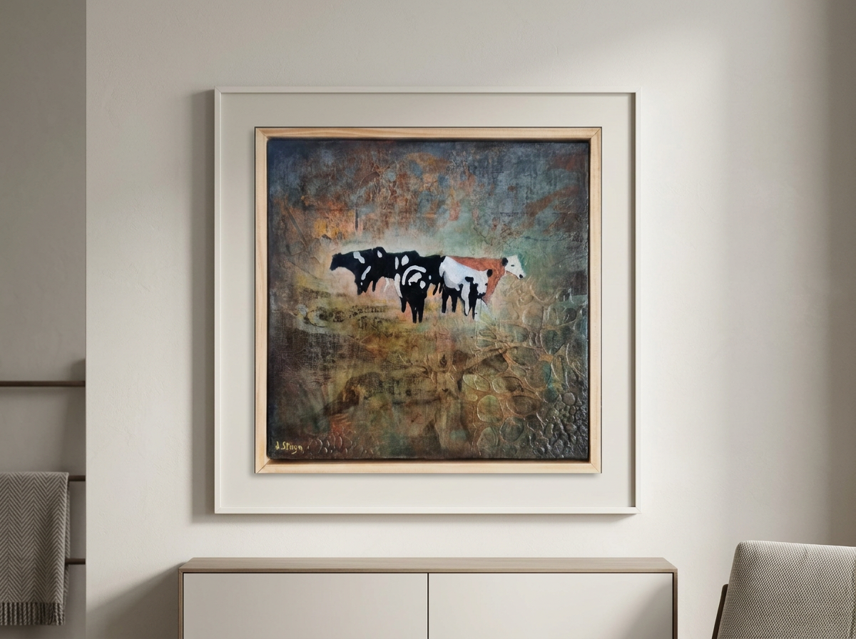 facing-the-cow-herd-i-original-mixed-media-painting-33cm-x-33cm-on-wood-canvas-in-wood-frame-rural-farm-scene-with-a-cow-herd-set-in-new-zealand-in-earth-tones.png