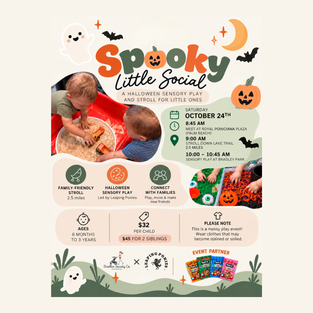 Spooky Little Social: Stroll + Sensory Play