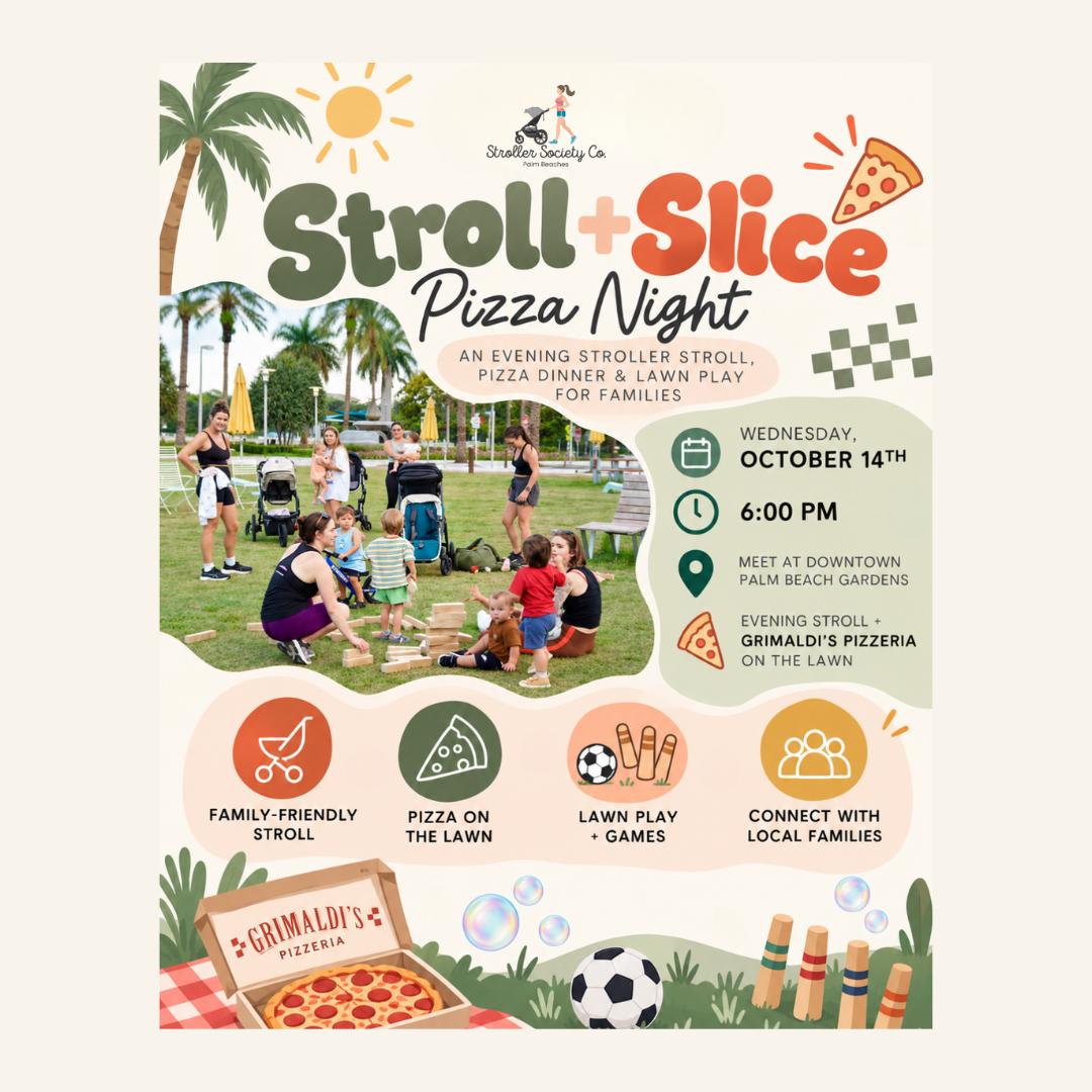 STROLL + SLICE: Pizza & Play