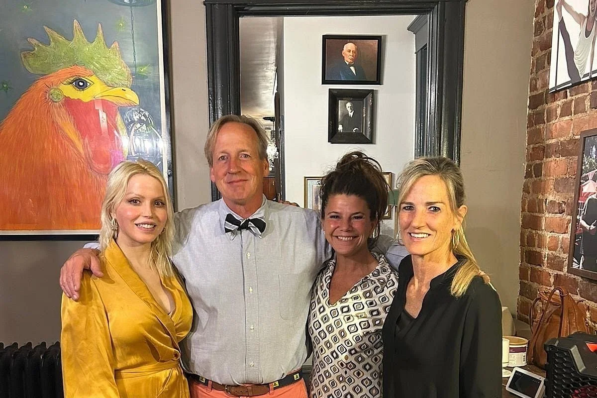 Julianne Michelle with guests at the Mommy's Heart benefit in Richmond