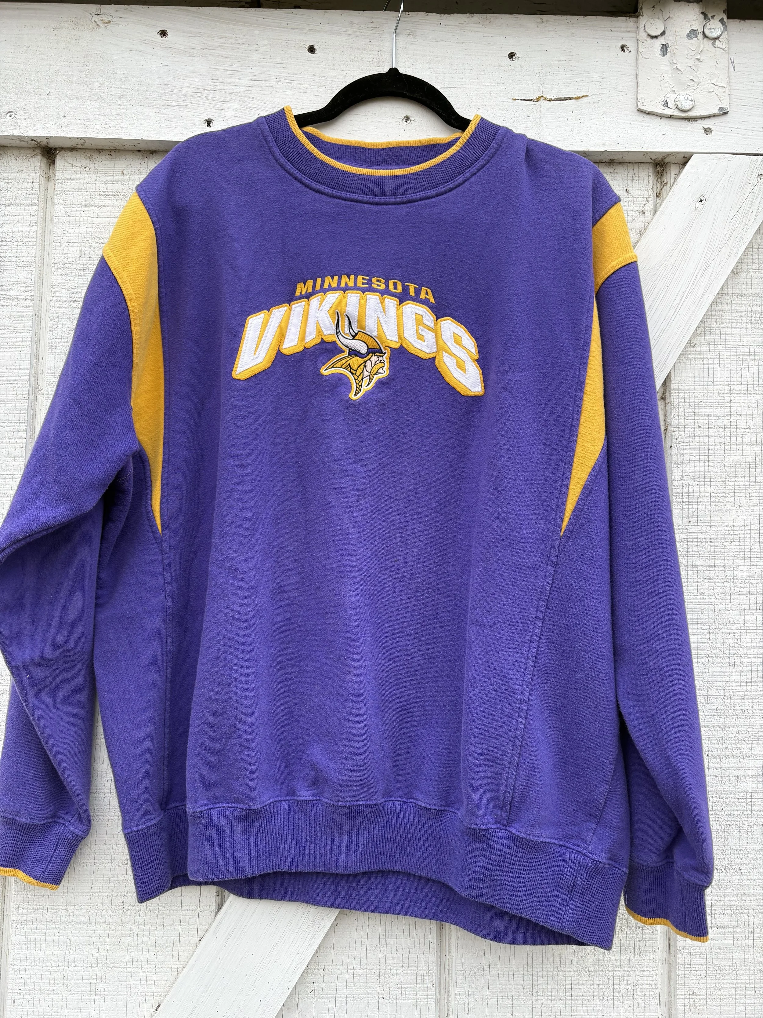 Vintage Y2K Throwback MN Vikings Crewneck Sweatshirt