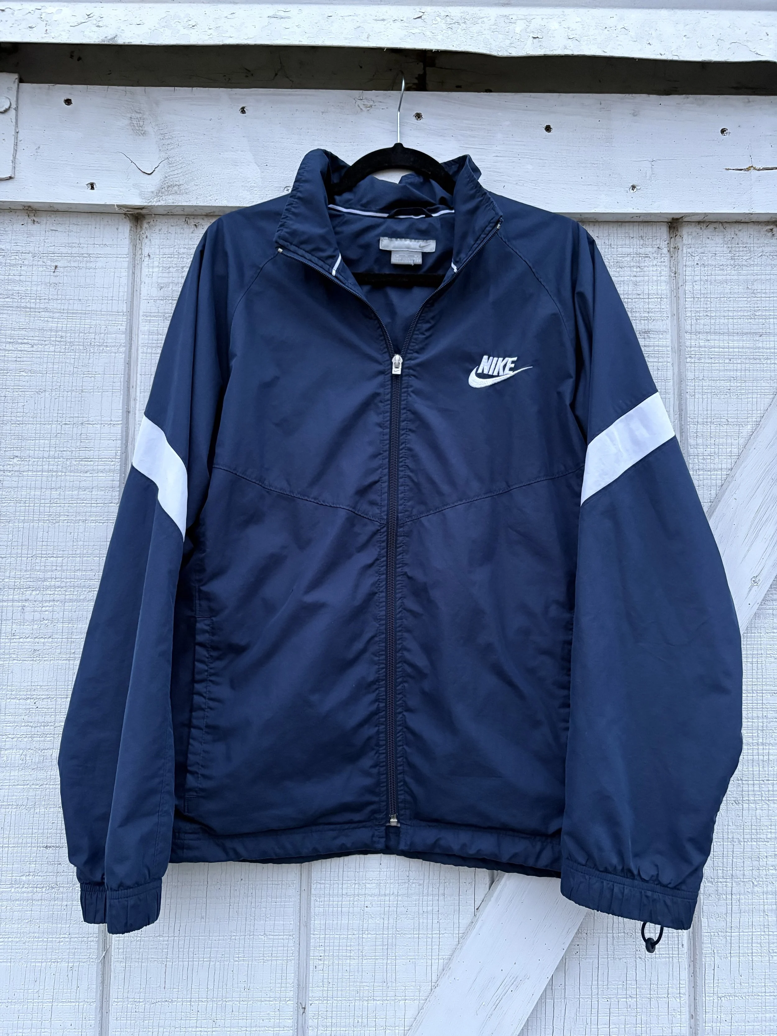 Nike Navy Windbreaker, Men's M