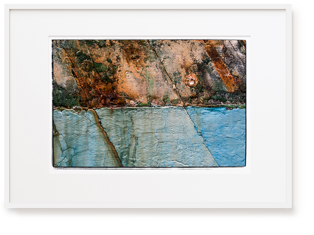 Photograph by Erica Leather of an old boat close up