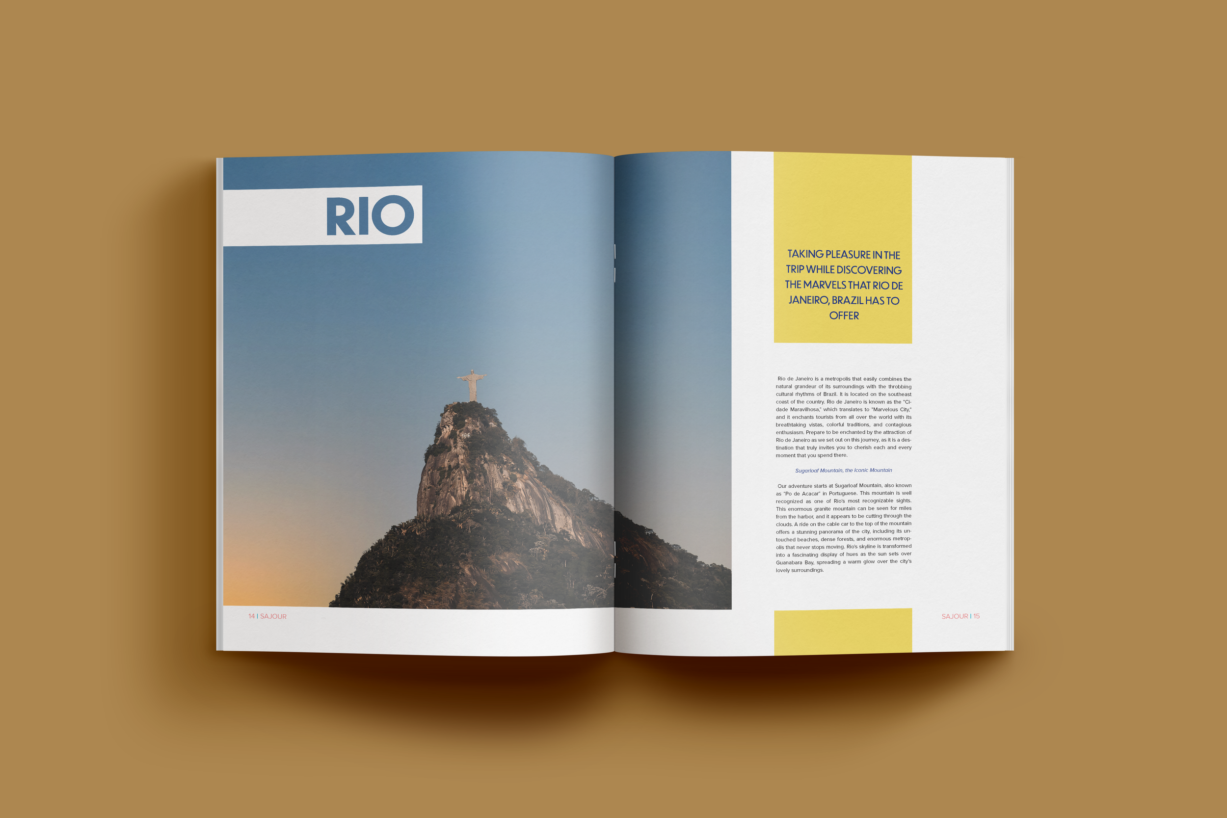Spread about Rio De Janeiro 