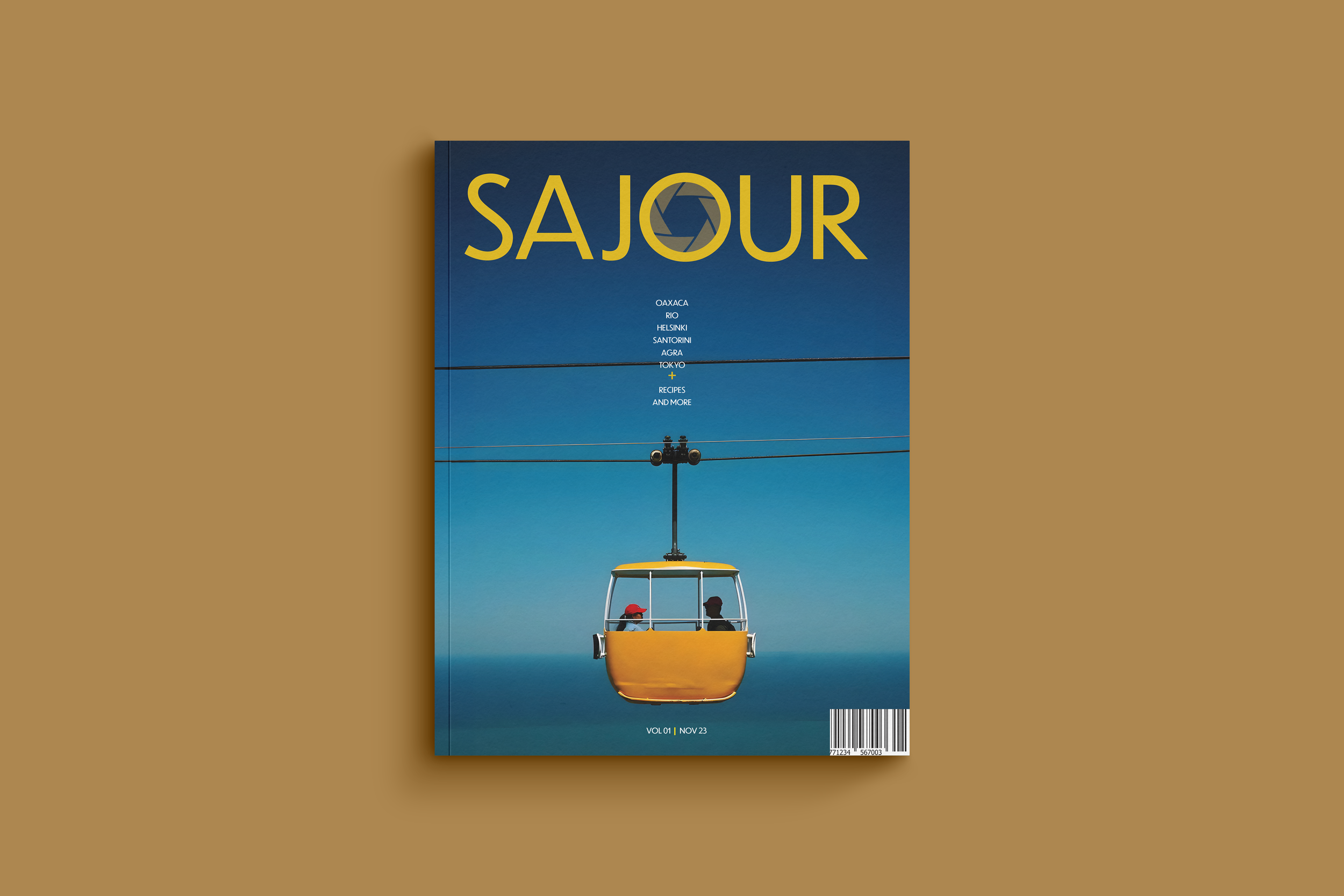 Cover of the Magazine, Vol. 1