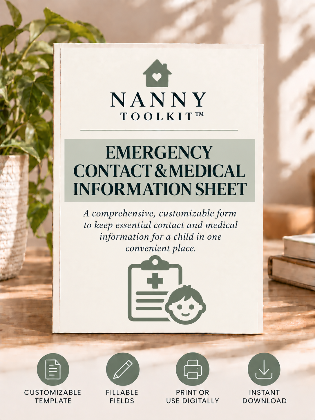 Emergency Contact & Medical Information Sheet