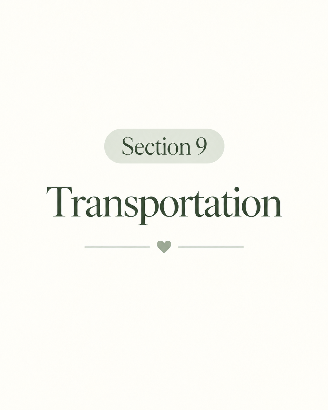 Transportation
