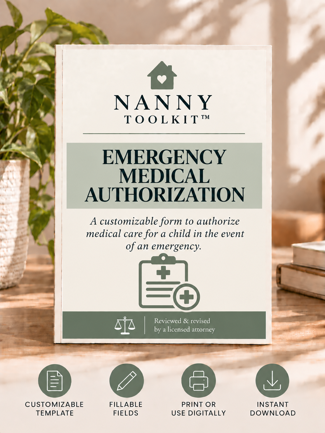 Emergency Medical Authorization Form