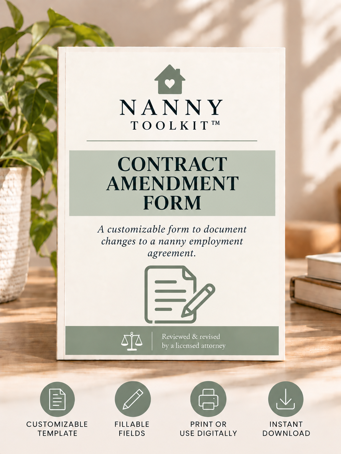 Contract Amendment Form