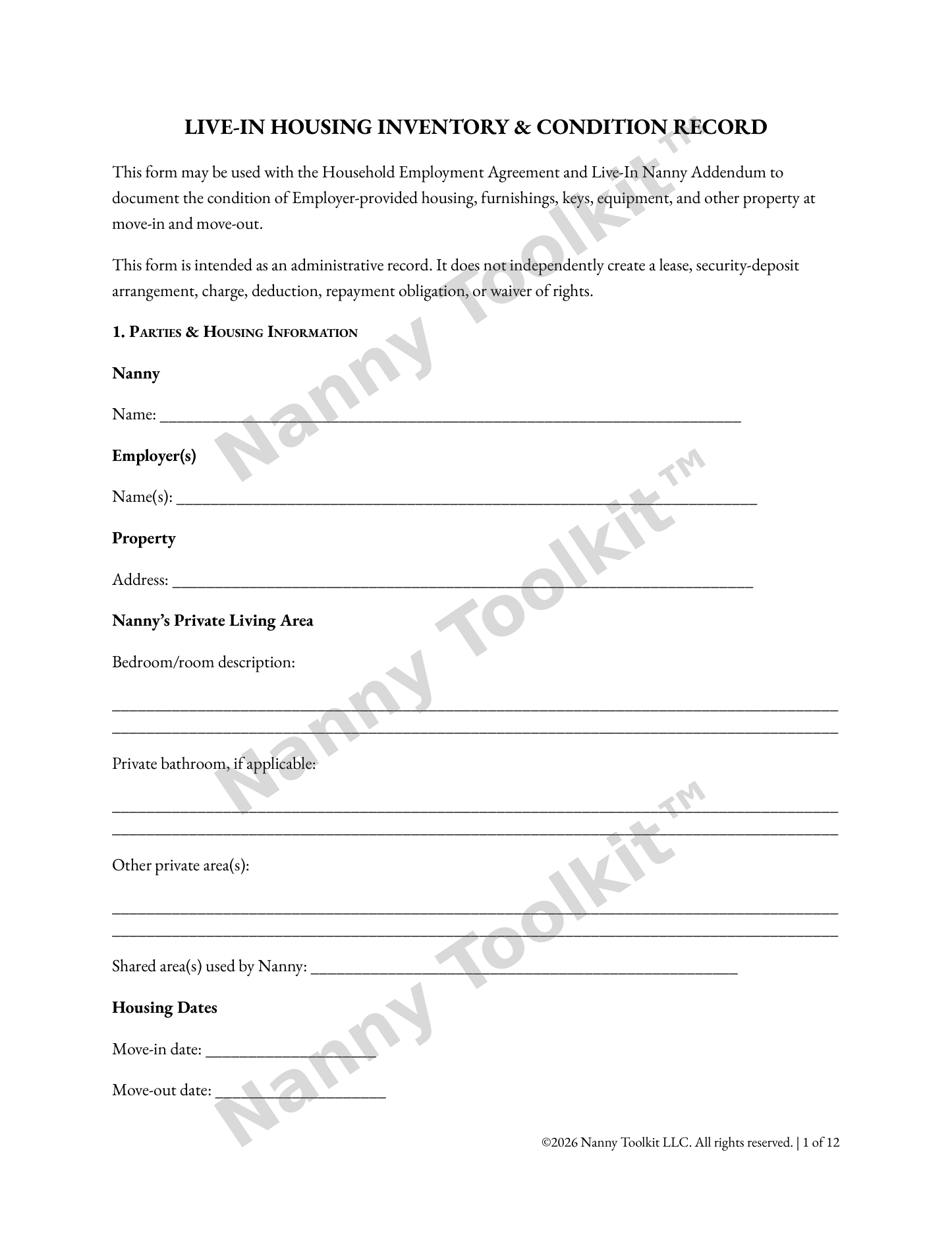 08 - Live-In Housing Inventory & Condition Record - WATERMARKED PREVIEW.png