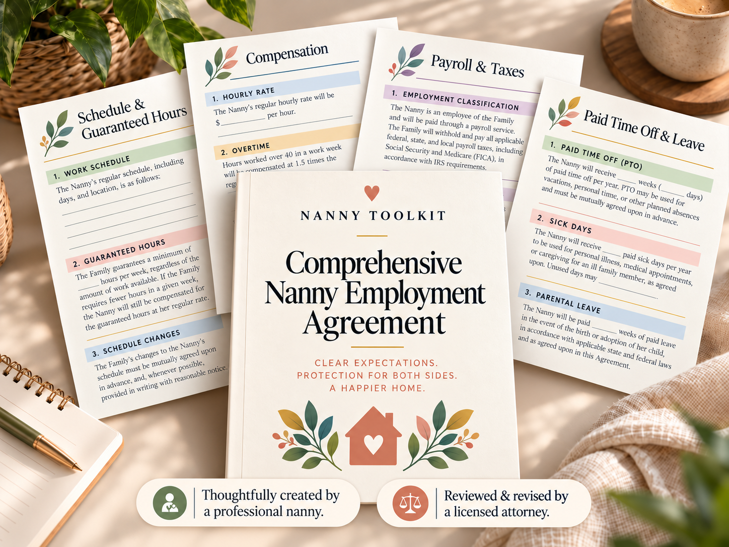 Comprehensive Nanny Employment Agreement