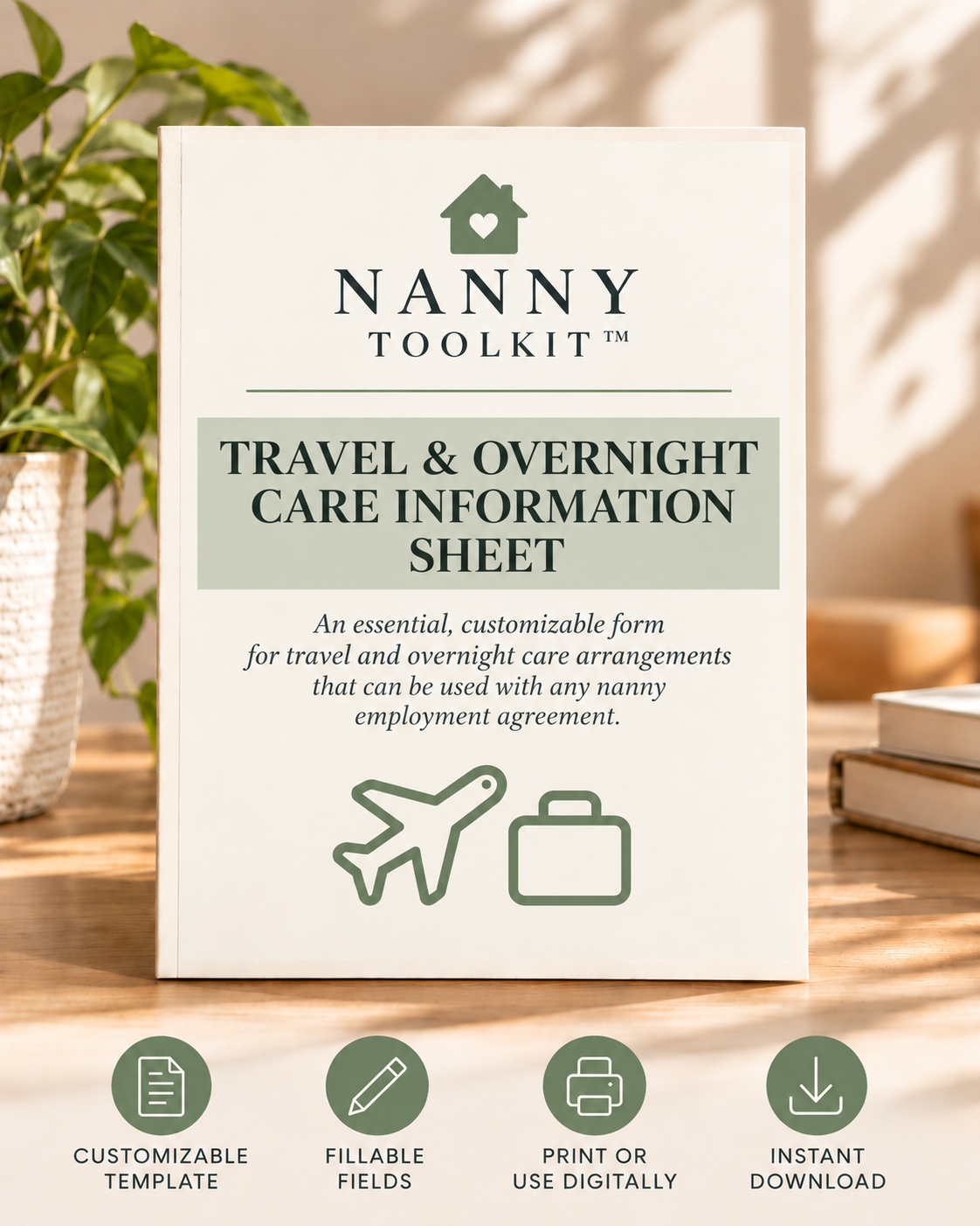 Travel & Overnight Care Information Sheet