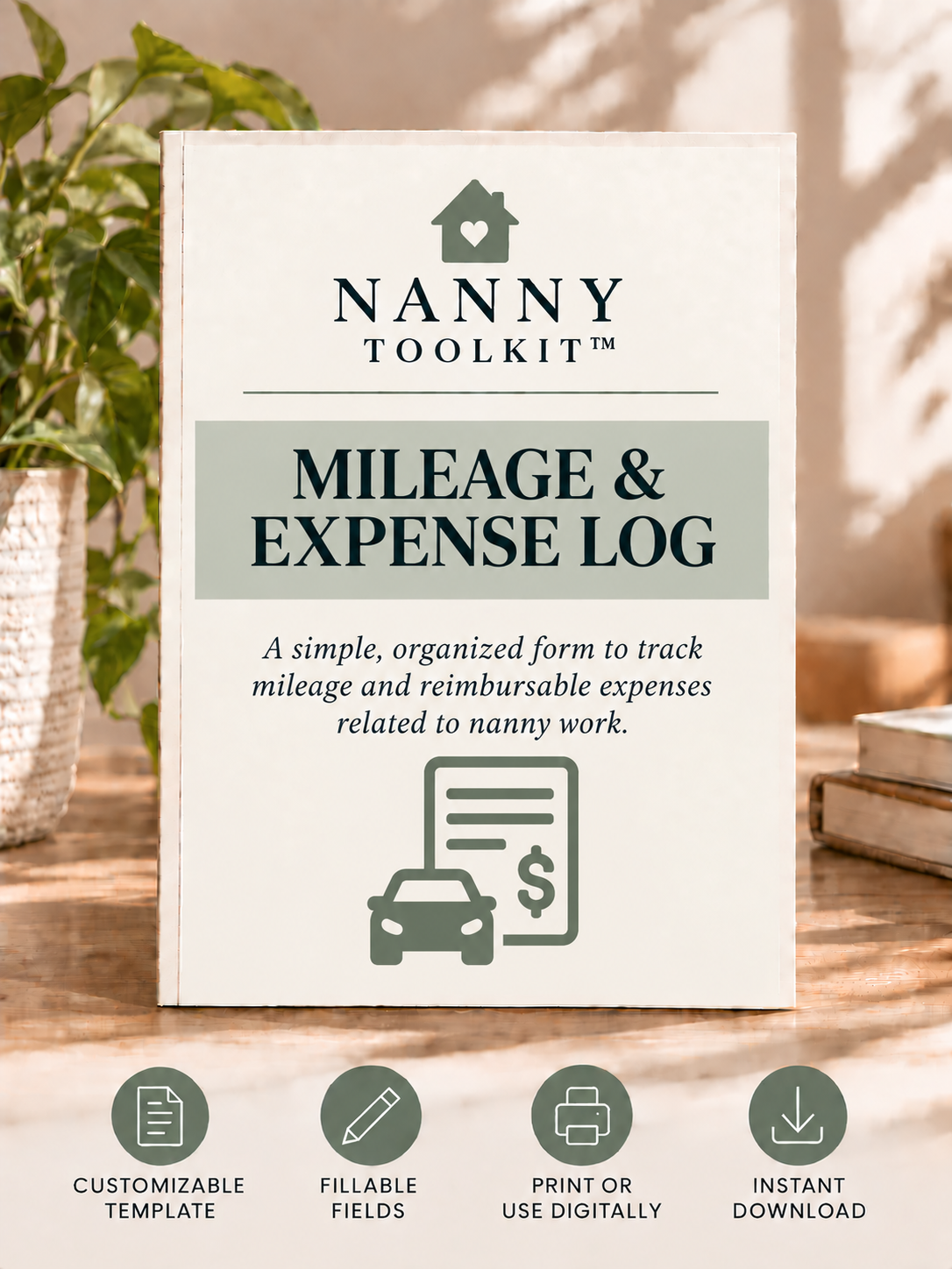 Mileage & Expense Log (Free)