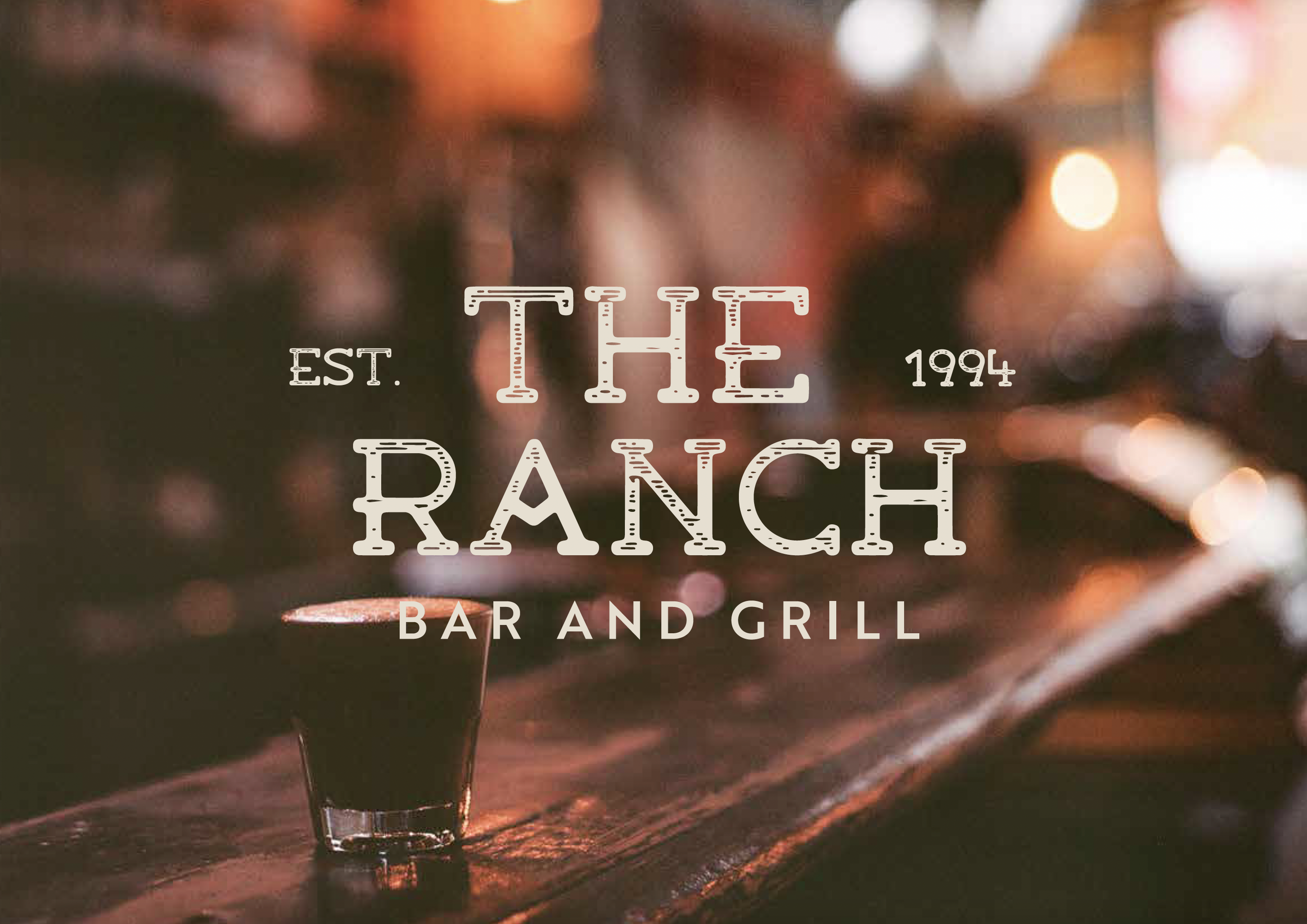 The Ranch Bar and Grill Te Anau logo designed by Kindred by Courtney.