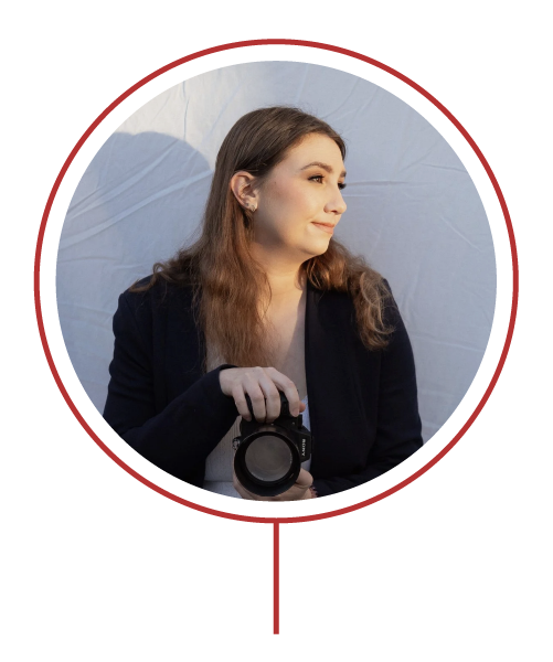 Aliena Seitz, a photographer and Website and Brand client of Kindred by Courtney.