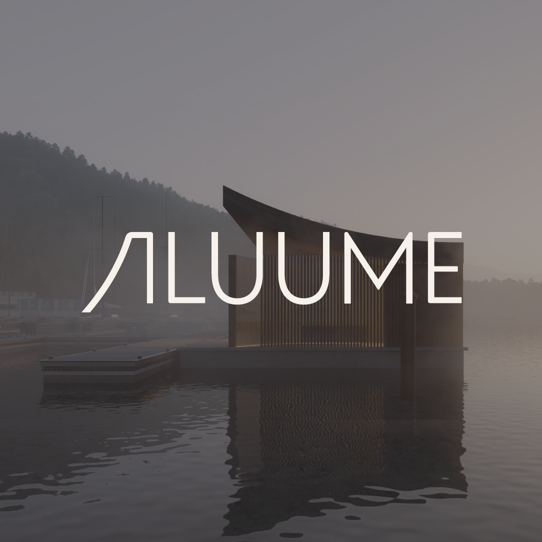 The Aluume Wellness Queenstown logo designed by Kindred by Courtney.