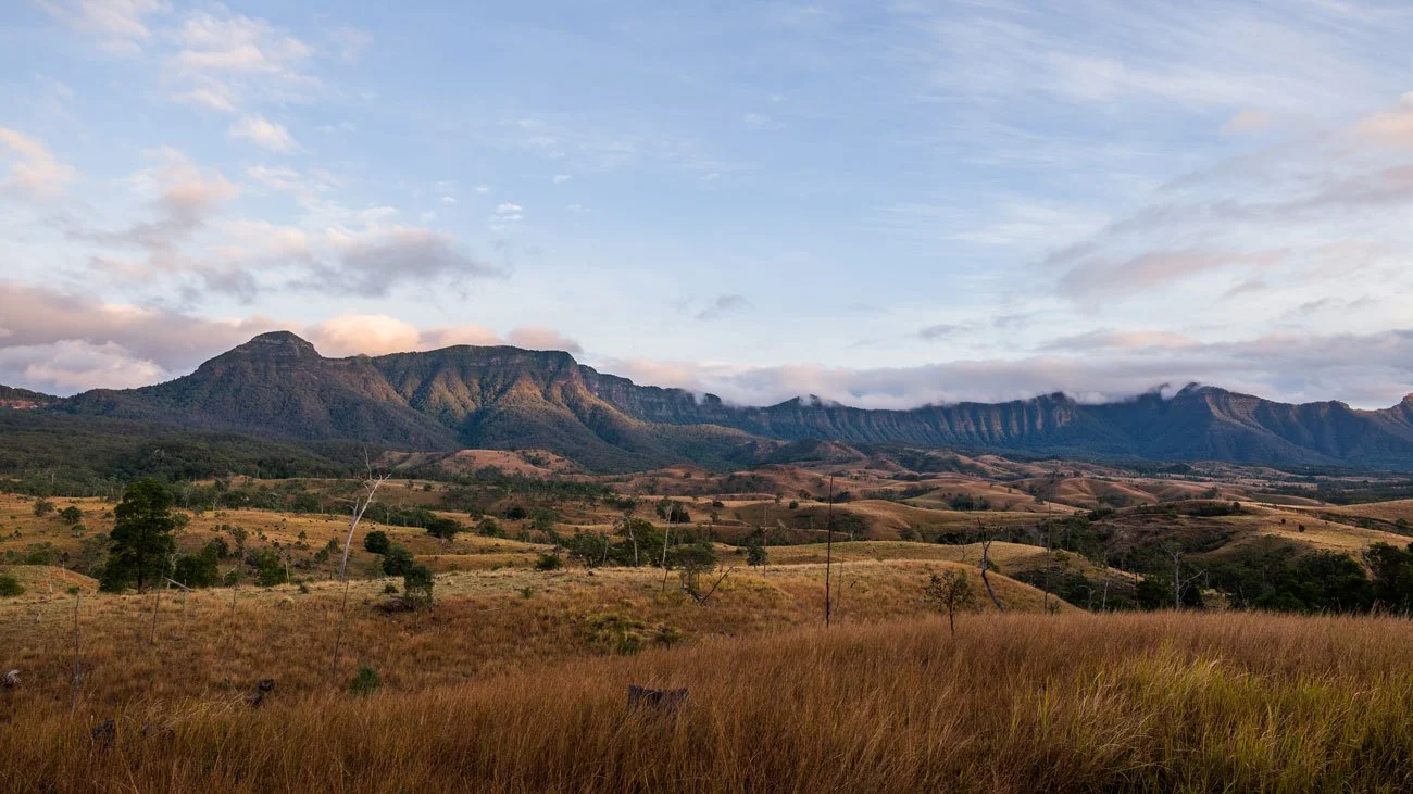 Scenic view of a Cunningham's Gap.