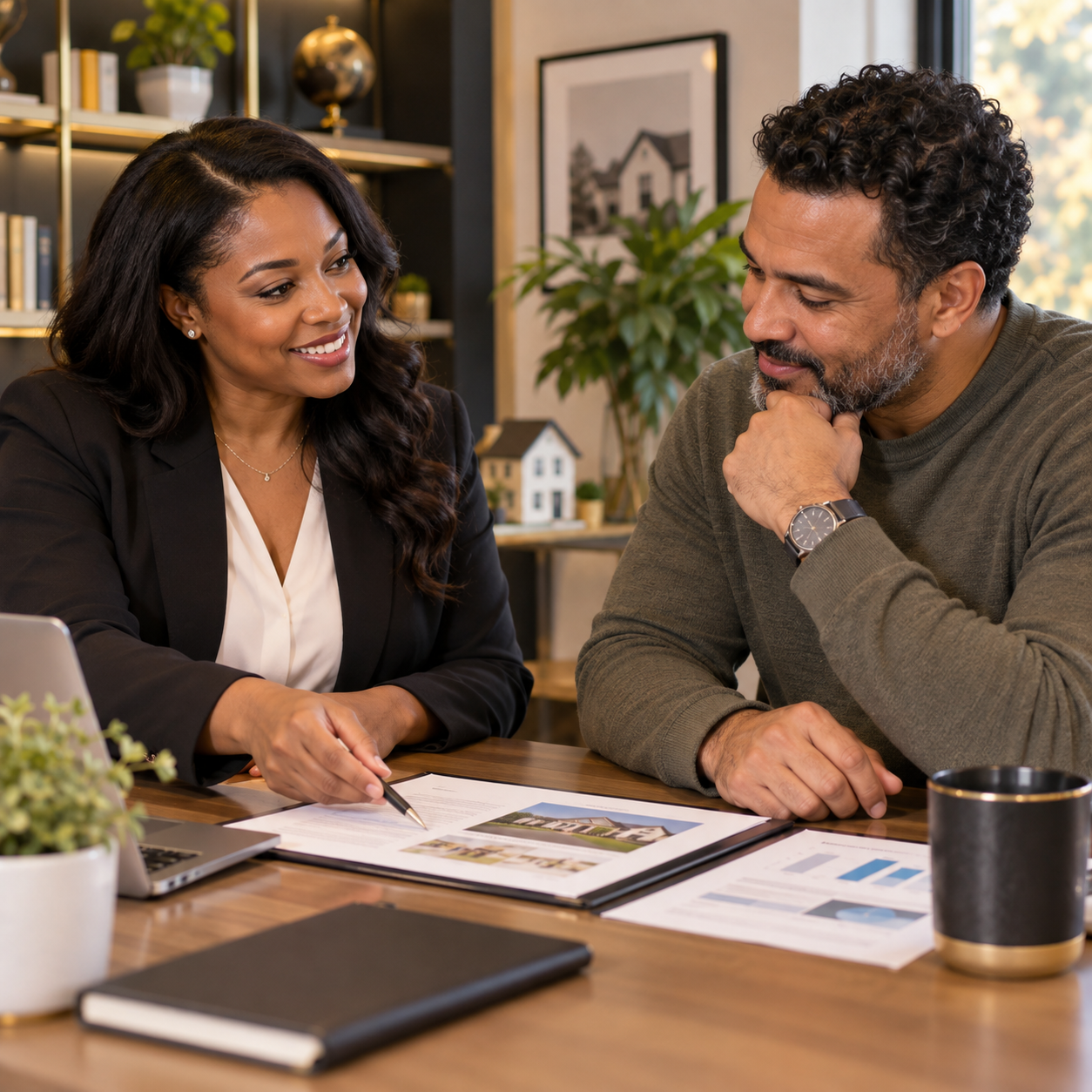 Professional housing consultation and resource-planning meeting