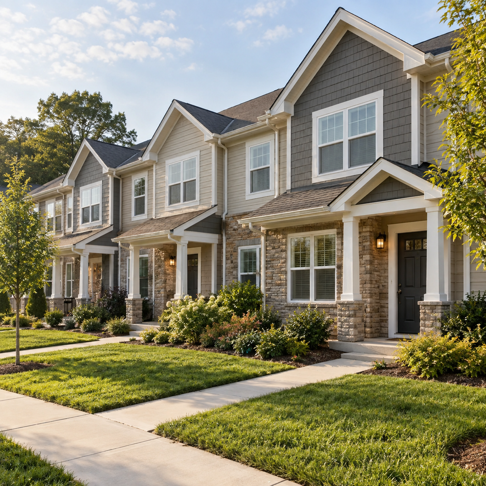 Illustrative welcoming residential interior