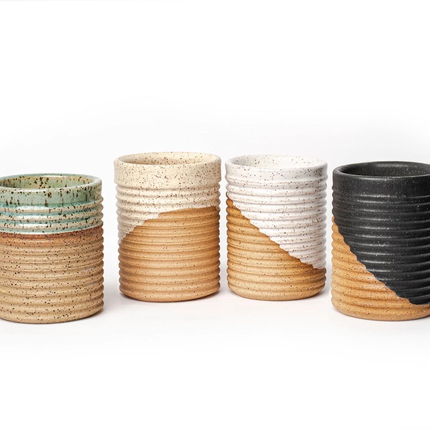 Iron Lion collaboration · hand-thrown candle vessels