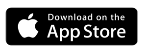 Download on the App Store badge with Apple logo and black background