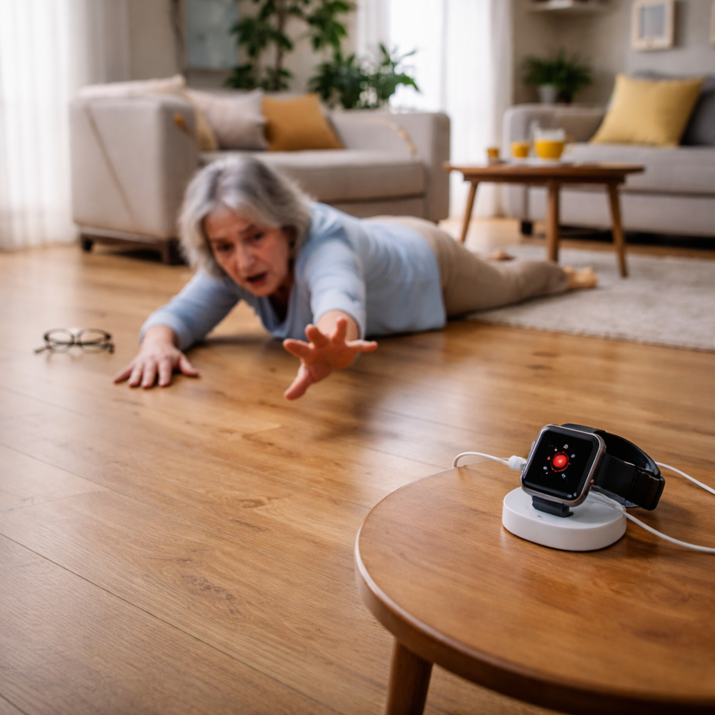You can’t get help from a device you’re not wearing