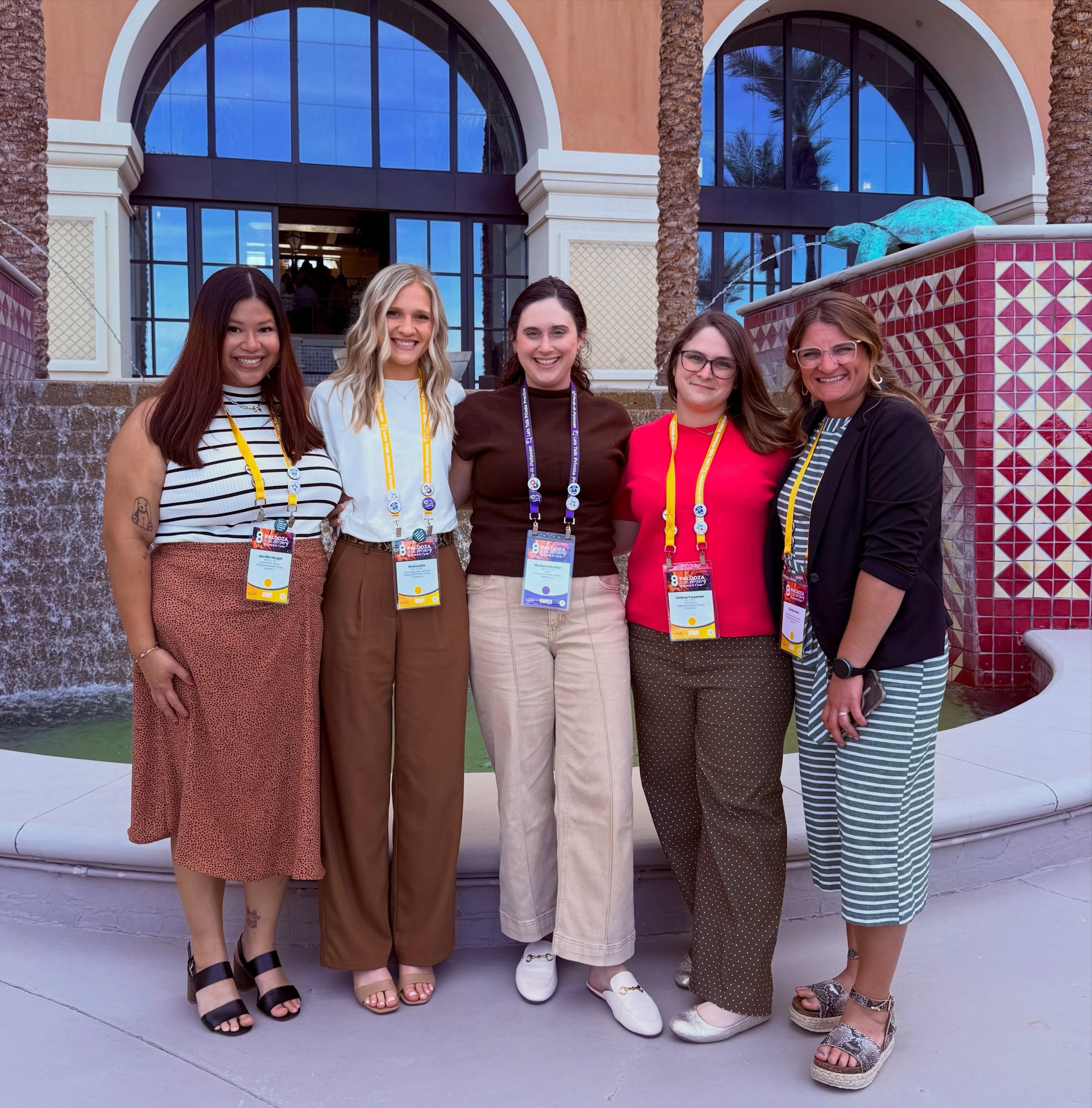 We&rsquo;re back from Lake Las Vegas and our heads and hearts are FULL! 🧠✨ Our owner and team of directors spent the last four days at Peds-A-Palooza, soaking up new ideas and leadership insights from pediatric therapy clinic owners &amp; staff from